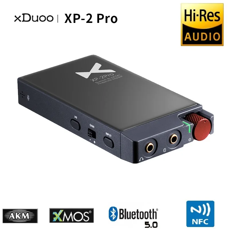 Naujausias XDUOO XP-2 Pro Nešiojamų HIFI DSD Dekoderis AK4452 LADC Bluetooth 5.0 Mikrofonas Ausinių Stiprintuvas Su USB DAC NFC