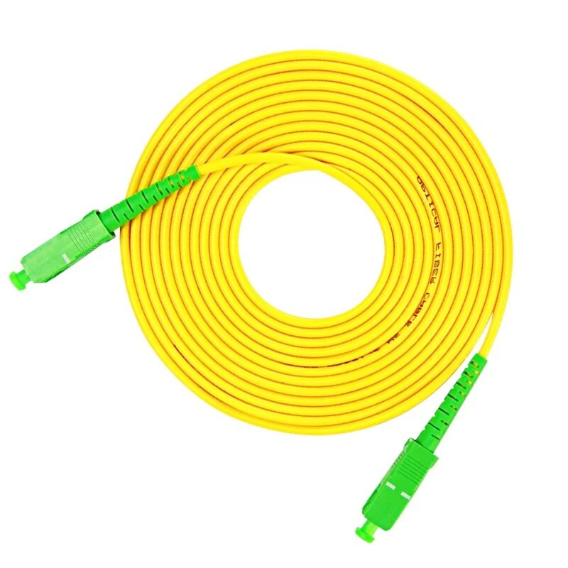 10VNT/daug SC /APC Simplex singlemode fiber optic patch cord Laidas 2,0 mm arba 3.0 mm LSZH Fiber Optic Patch Cord, Už kabelinės televizijos Tinklo