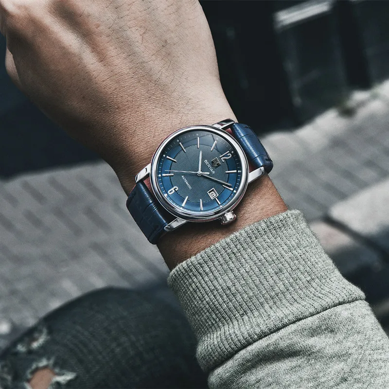 2020 NAUJAS BENYAR Vyrų Mechaninis laikrodis atsparus Vandeniui Atsparios Smūgiams Atsitiktinis Automatices Vyrų Laikrodis montre homme luxe grande marque