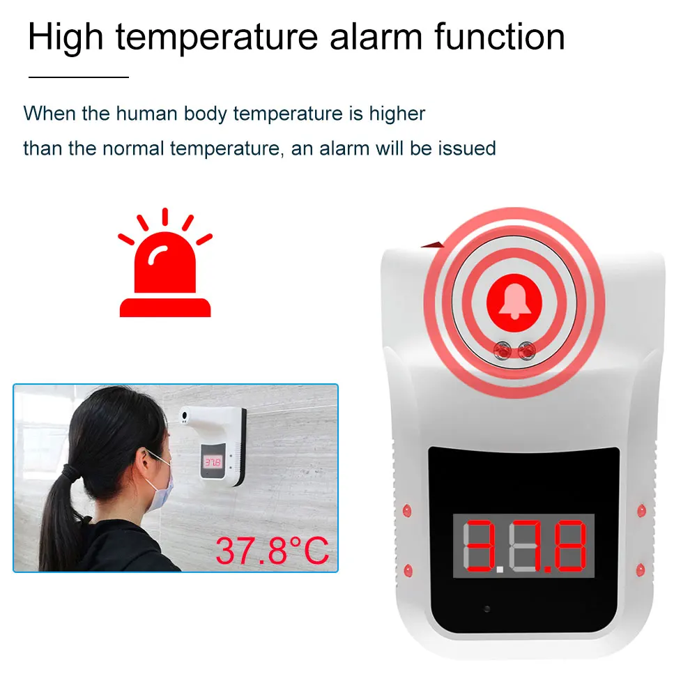 Infraraudonųjų spindulių thermometerTemperature jutiklis kūdikių temperatūros jutiklis šiluminė kamera, Infraraudonųjų spindulių termometras, skirtas kūno Termometras lauko
