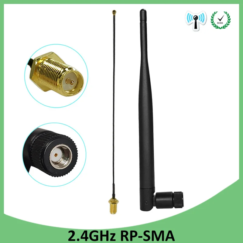 5vnt 2.4 GHz Antena wifi 5dBi WiFi Antenos RP-SMA Male 2.4 ghz antena, 