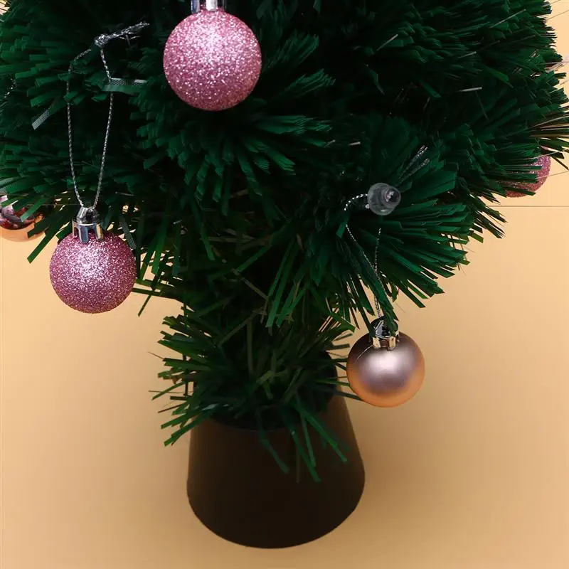 24pcs Kalėdų Rožinė Kamuolys Ornamentai, Medžio Apdaila Kalėdos Niekučius Atostogų Vestuves Apdailos Navidad Dovana