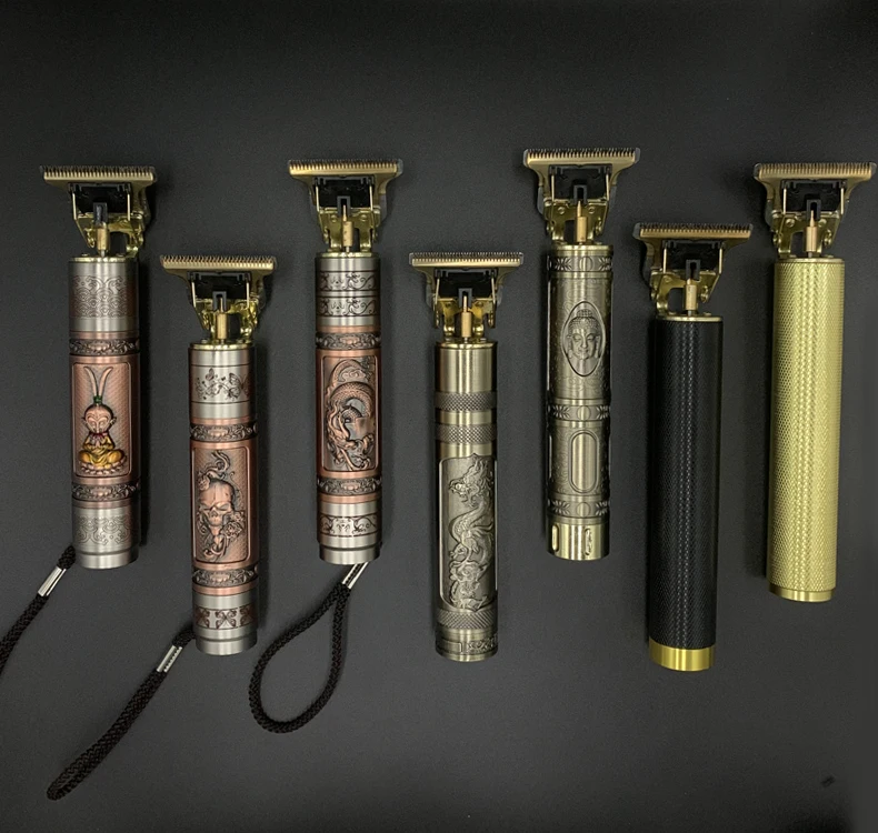 Vyriški elektrinį skustuvą, kirpykla profesionalūs elektriniai plaukų clipper barzdos skustuvas, skutimosi plaukų žoliapjovės optikos rinkinys