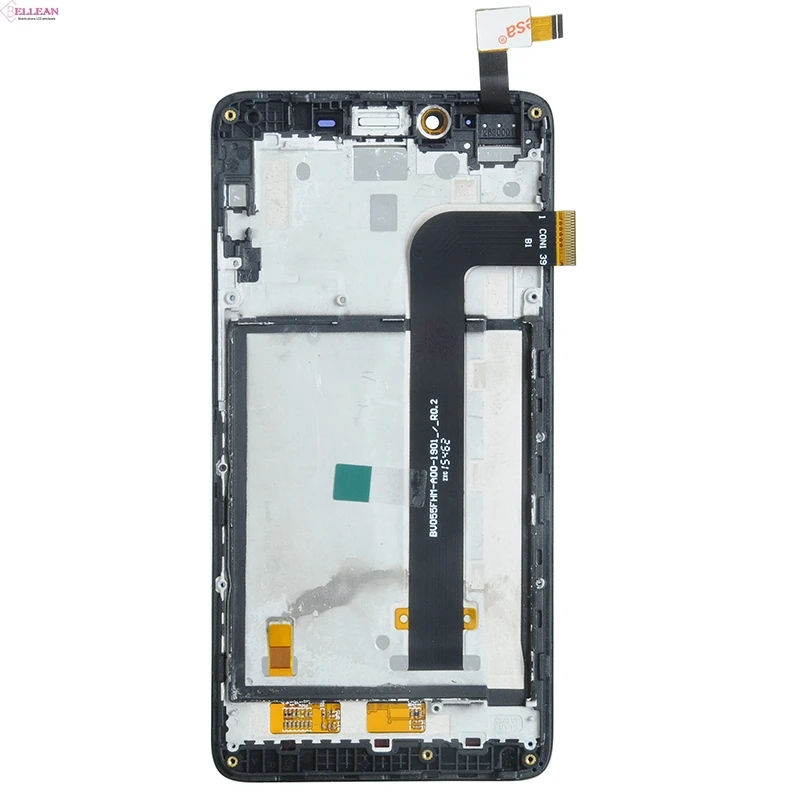 HH AAA Už Xiaomi Redmi 2 Pastaba LCD Su Touch Ekranas skaitmeninis keitiklis Asamblėjos Pakeisti Redmi 2 Pastaba Ekranas Su Rėmo