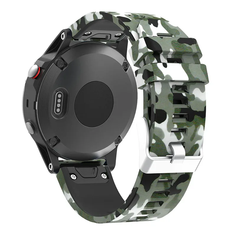 Greito Atleidimo Watchband Garmin Fenix 5/5 Plius Pakeitimas 22mm Silikono Riešo Dirželis Garmin Forerunner 935 Žiūrėti Juosta