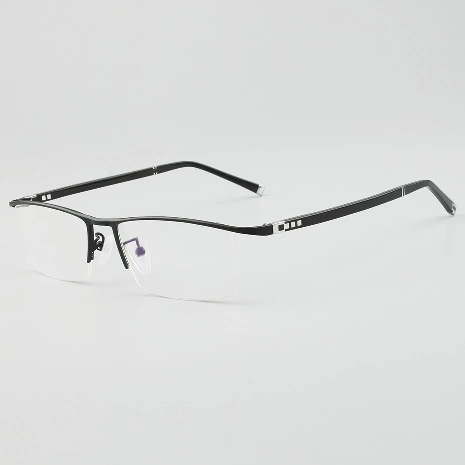 Opeco oculos halfrim trumparegystė akinius hotsale verslo lydinio vyrų optinio kadro recepto akiniai receptas vyrų akinių #666