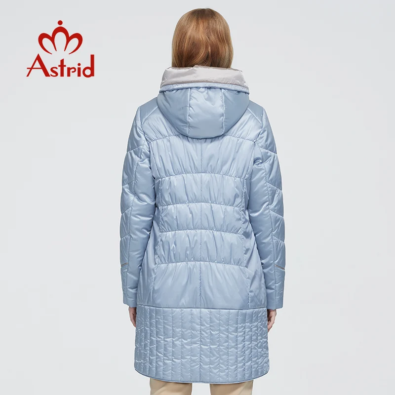 Astrid striukė žiemos paltai moterims Atsitiktinis moterų Parkas Moterų Apsiaustai su Gobtuvu kietas ukrainos Plius Dydis mados stilius geriausias ZM-5810