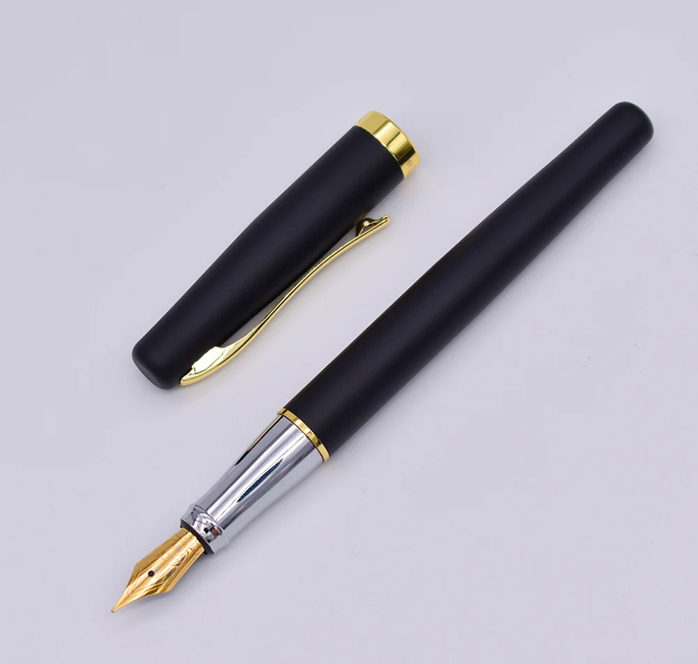 Kunigaikščio Plieno Fontanas Pen 209 Advanced 22KGP Vidutinio Plunksnų 0,7 mm , Matinis Juodas su Aukso Įrašo Rašymo Dovana Pen Office / Home