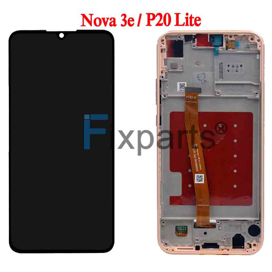 Naujas LCD Huawei 30 Lite LCD Nova4e Ekranas Jutiklinis Ekranas skaitmeninis keitiklis Su Rėmu Huawei P40 Lite LCD Huawei P20 Lite LCD