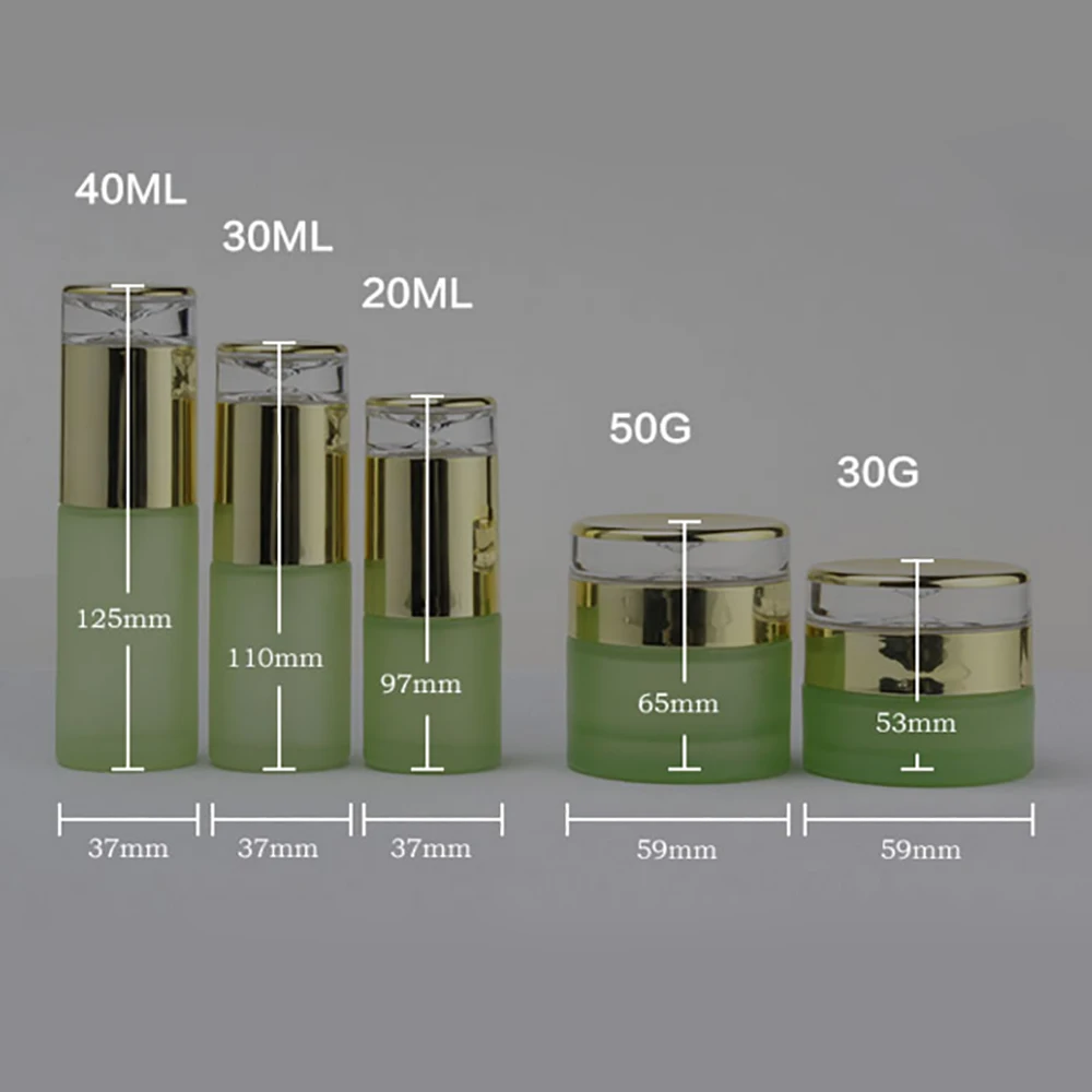 Prabangus ekologiškas stiklo kosmetikos jar 30ml ledų pagrindas, kosmetikos pakuotės su aukso plastiko dangtelį