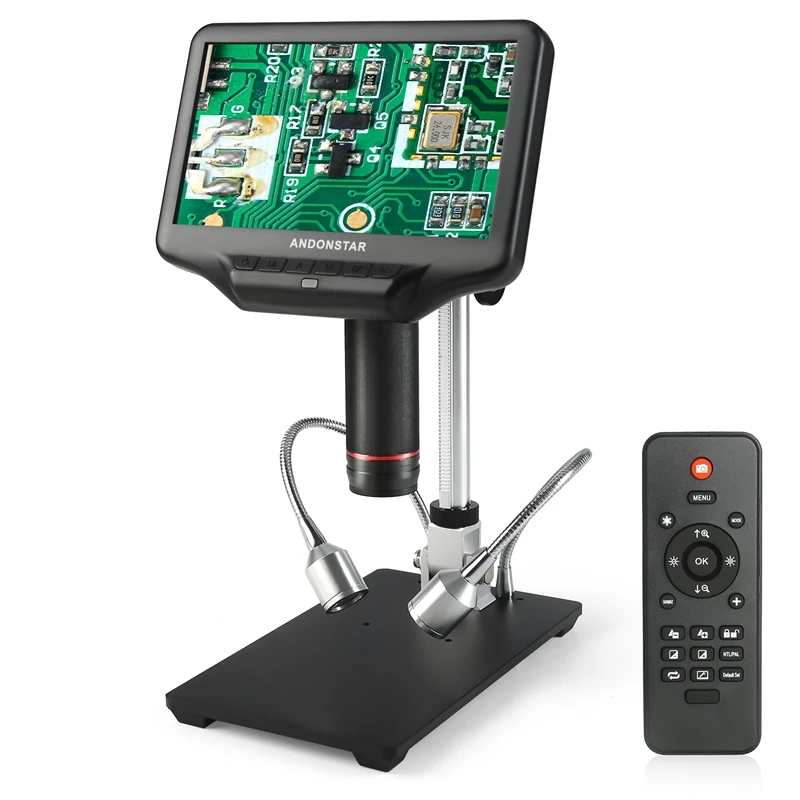 3D Skaitmeninis HDMI Mikroskopu 7 colių LCD Ekranas 270X HD Reguliuoti UV Objektyvo Vaizdo Didinamojo stiklo Mobiliojo Telefono Pcb SMT Remontas, Litavimo Įrankiai