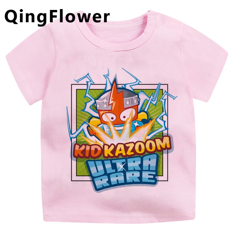 Superzings Juokingas Animacinių filmų Berniukų, Mergaičių Marškinėliai Mielas Anime Atsitiktinis Vasaros T-shirt Harajuku Kawaii Super Zings Marškinėlius Vaikų Viršuje Tee