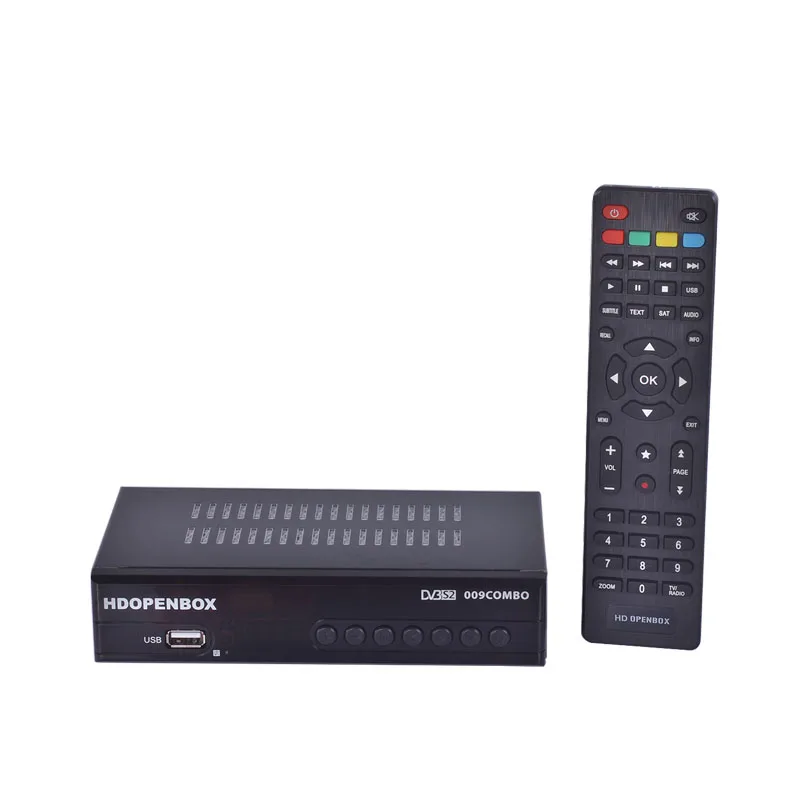 HD OPENBOX Combo Palydovine TV Imtuvas DVB T2 H. 264 Antžeminis Imtuvas TV Imtuvas DVB-T2, DVB S2 Combo Set Top Box Internete atnaujinti