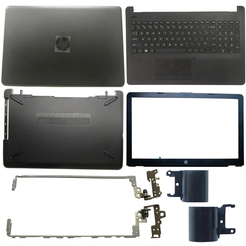 NAUJAS HP 15-BS 15-BR 15-BW 15T-BR 15-BS 15Z-BW Nešiojamas LCD Back Cover/Front Bezel/Vyrių/Palmrest/Apačioje Atveju 924899-001