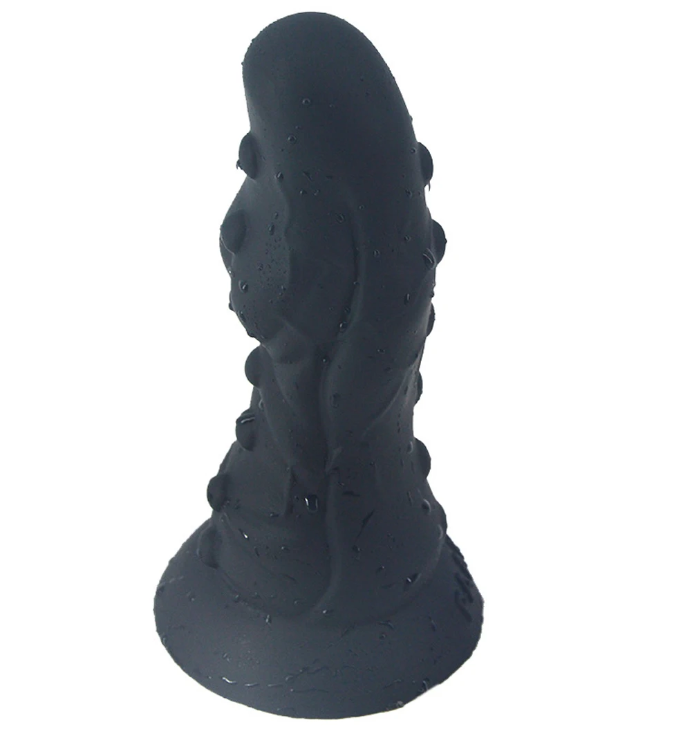 FAAK spalvinga analinis kaištis silikono butt plug su siurbimo puodelis baltas mėlyna pumpy sekso žaislais vyrams, moterims makšties masturbuotis analinis dildo