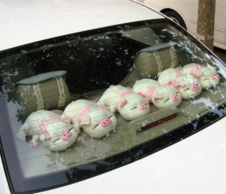 2020 m. naujų automobilių reikmenys mielas kiaulių šviežio oro valytuvas aktyvintos anglies bambuko medžio anglių maišą, maišą žaislų nemokamas pristatymas