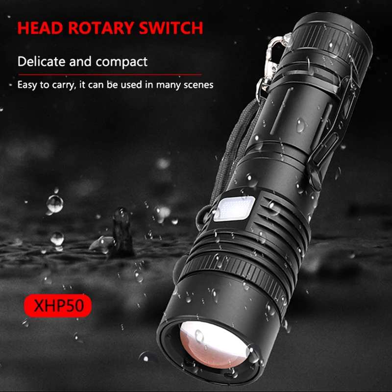 Litwod labiausiai galingas LED žibintuvėlis z40 8000LM USB rechargea XHP70.2 žvejybos fakelas žibintų medžioklės lempos šviesos naudojimo 26650 baterija