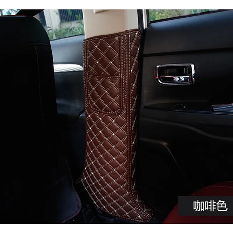 Automobilio formos B stulpelyje mikropluošto odos anti-kick plokštė anti-žaisti kilimėlis Mitsubishi Outlander 2013-2018 M. Automobilio stiliaus