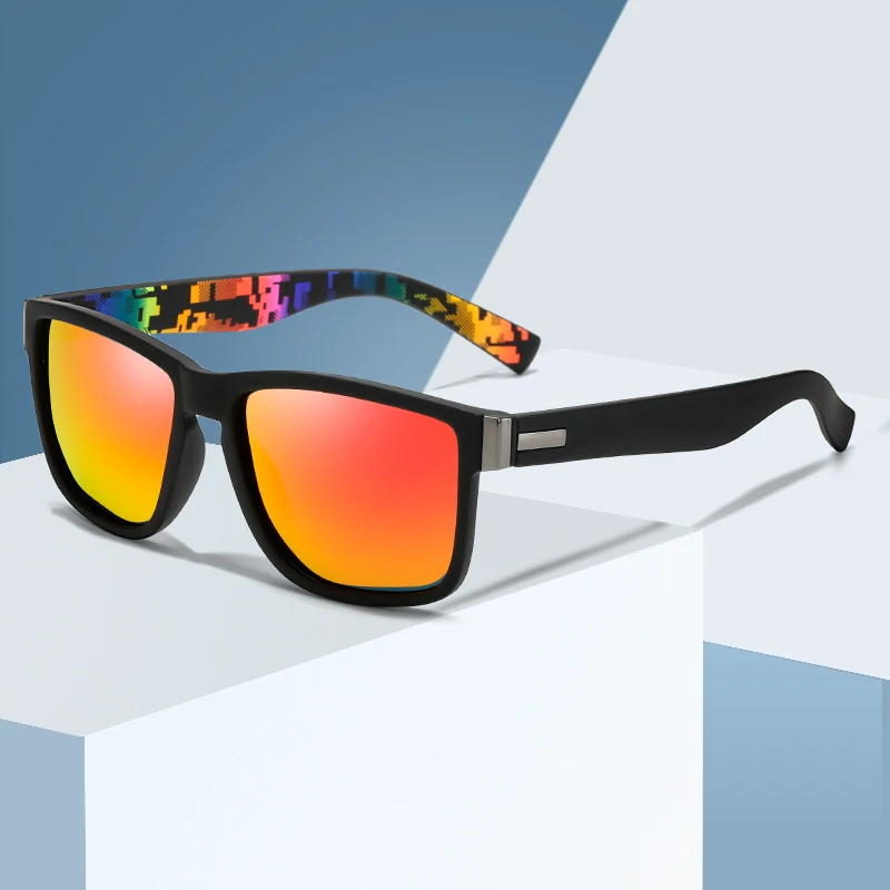 Prekės ženklo Dizainas Vyrų Poliarizuoti Akiniai nuo saulės Klasikinis Aikštėje Sunglass Derliaus Vyrų Vairavimo Saulės Akiniai UV400 Atspalvių Oculos de sol