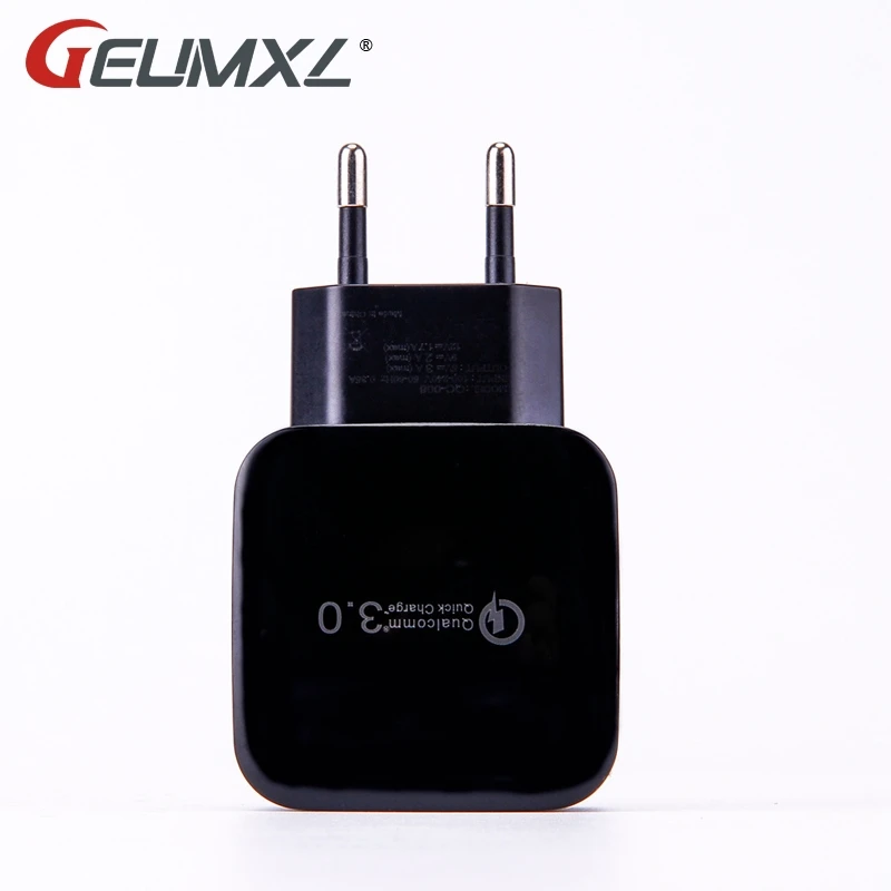GEUMXL Kelionės Sienos Greitai Įkrauti 3.0 USB Įkroviklis Adapteris 18W ES Kištukas 