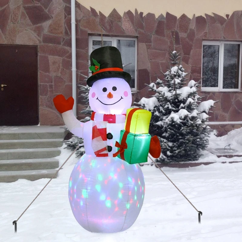 150CM LED Apšviesti Pripučiami Sniego Oro Siurblio Modelis Airblown Lėlės, Žaislai, Dekoras