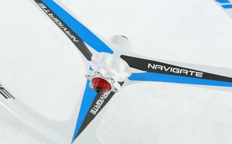 Naujas prekės ženklas MTB lengvas magnio lydinio, 3 ašmenų vienas ratai 26 colių dviračio rato kalnų dviračių ratus