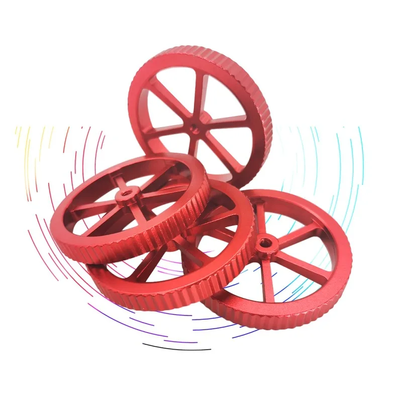 3D Spausdintuvas Dalys Keturių Raudona Metalo Lygiava Veržlės M4 Už Anet A6 A8 Dėl Creality Karšto Lova Platformos Atnaujinimo Moduliai