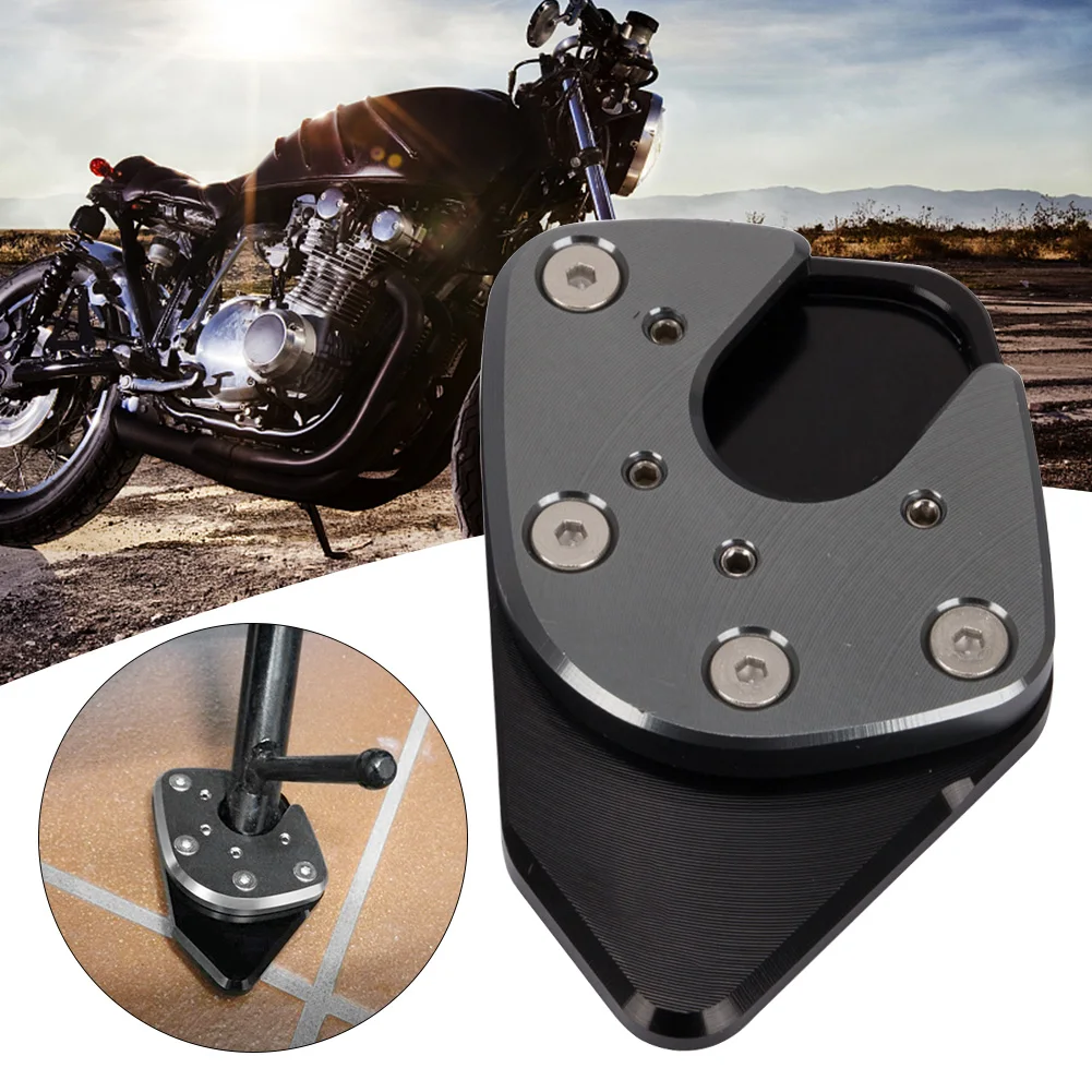 Anti Slip Motociklo Priedai Universalus Praktinis Aliuminio Lydinio Atrama Trinkelėmis Išplėtimo Plokštė Kojų Bazės X ADV