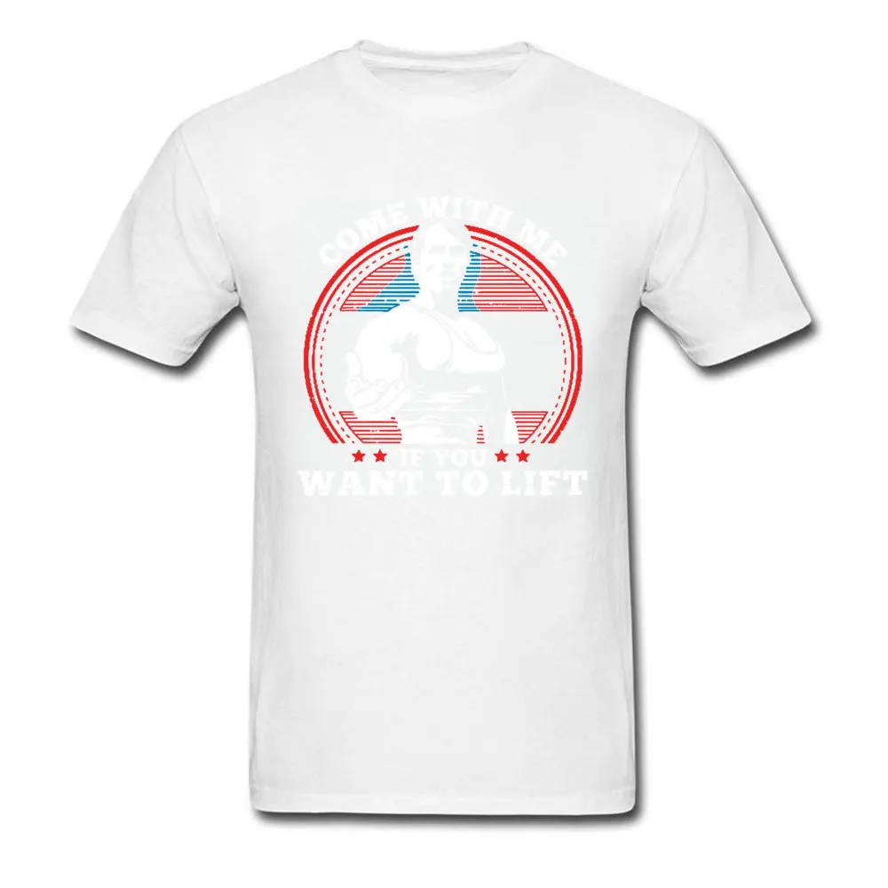 Retro Simbolį T-shirt Vyrams Medvilnės Mens Marškinėlius Arnoldas Schwarzeneggeris Viršūnes Ateiti Su Manimi, Jei Norite Liftas Tees Fitneso