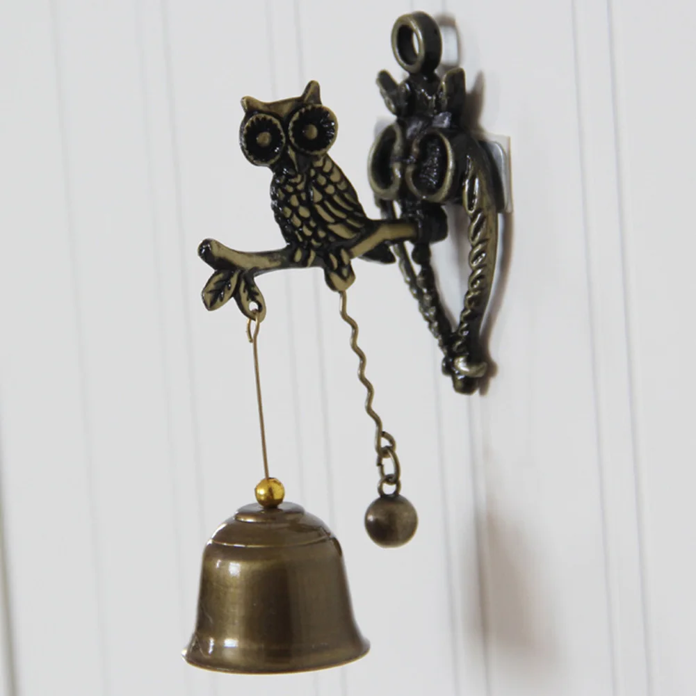 Namų dekoro priedai Derliaus Arklių, Dramblių Pelėda Formos Bell Doorbell Helovinas Durų Kabo Dekoro Doorbell Durų Deco Home