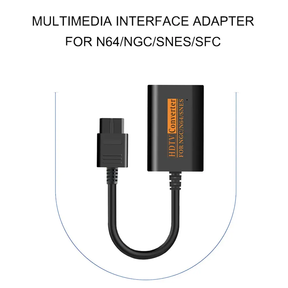 1080P-HDMI Adapteris Konverteris HD Kabelis Skirtas Nintendo 64/SNES/NGC Gamecube Konsolė, Hdmi Signalo Išvesties Adapteris