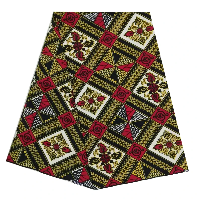 Afrikoje Ankara Spausdinti Batikos Audinio Tikras Vaškas Desiger Siuvimo Tissu Už Suknelę Kūrinys 