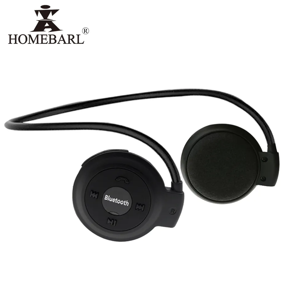 HOMEBARL 3D Mini 503 Mini503 Bluetooth 4.2 laisvų Rankų įranga FM Sporto Belaidės Ausinės Muzikos Stereo Ausinės + 8GB 16GB Micro SD Kortelė