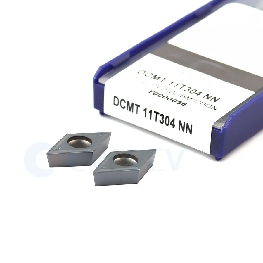 DCMT11T304 DCMT11T308 NN LT10 Aukštos kokybės originalus Vidaus Tekinimo įrankiai Karbido įdėklai CNC tekinimo įrankiai, Tekinimo įdėklai