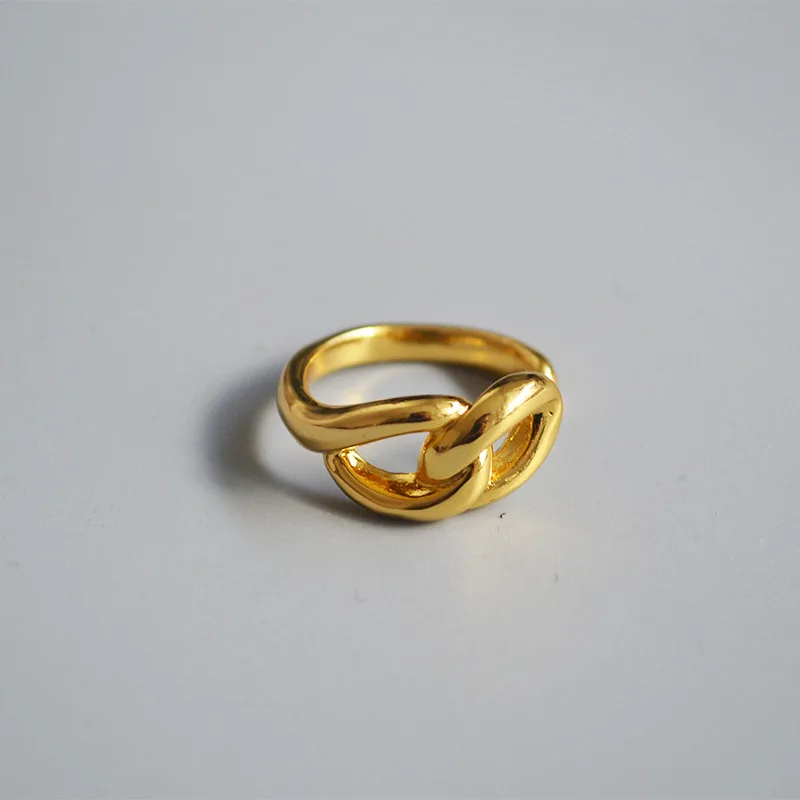 Europoje Ir Amerikoje Mados Delikatesas Paprasta Varinė, Padengtą Aukso Grandinės Reguliuojamas Apatija Elegantiškas Universalus Žiedas Moterų
