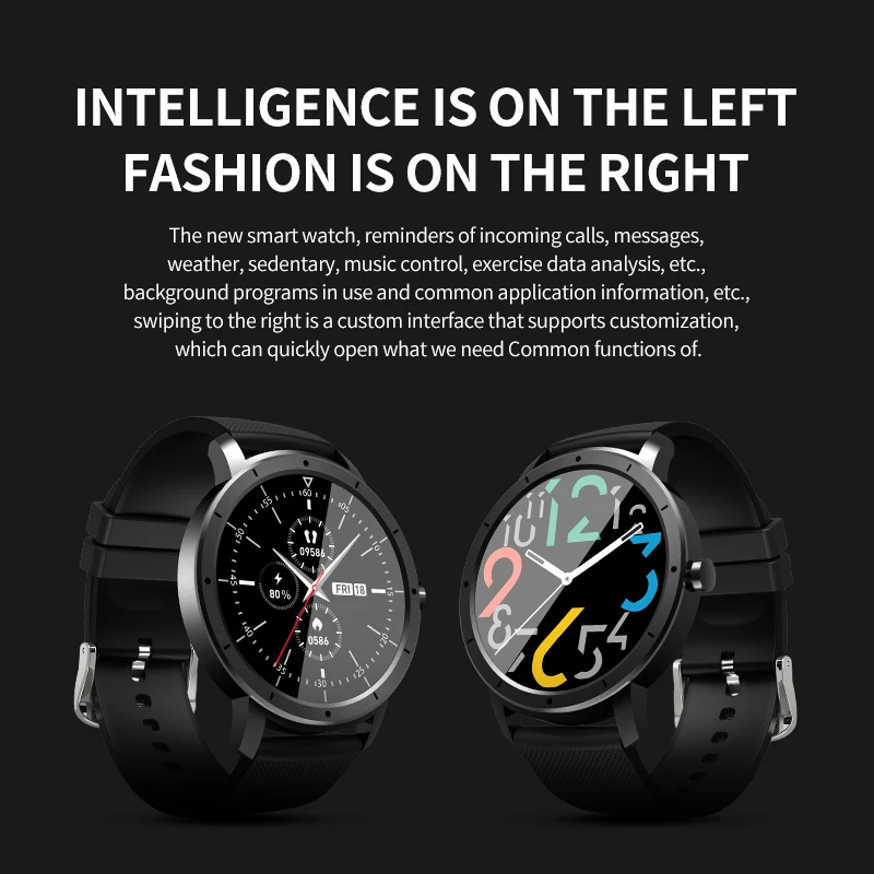 Wearpai HW21 Smart Watch Vyrai Moterys IP68 Vandeniui Fitneso Juosta Širdies ritmo Miego Stebėti SmartWatch 