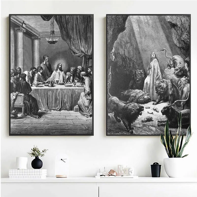 Jėzus Kristus Baltos ir Juodos Sienos, Drobė, Tapyba Da Vinci 