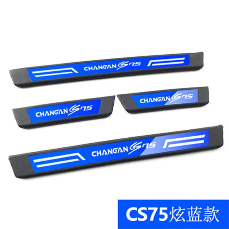 Nerūdijančio plieno Plokštė Durų Slenksčio Sveiki Pedalą, Automobilis, Optikos Reikmenys 2019 Changan cs85 cs75 Automobilių Stilius