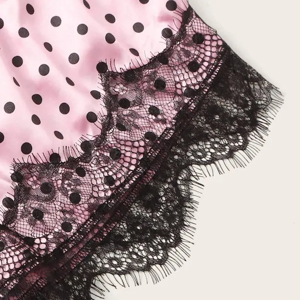 Moterų Pižama Rinkinys Moterims Seksualus Vielos Nemokamai Sklandžiai Reguliuoti Moterų Nėriniai Satino Belaidžio Liemenėlė Camisole Sleepwear Bowknot Šortai 2020 M.