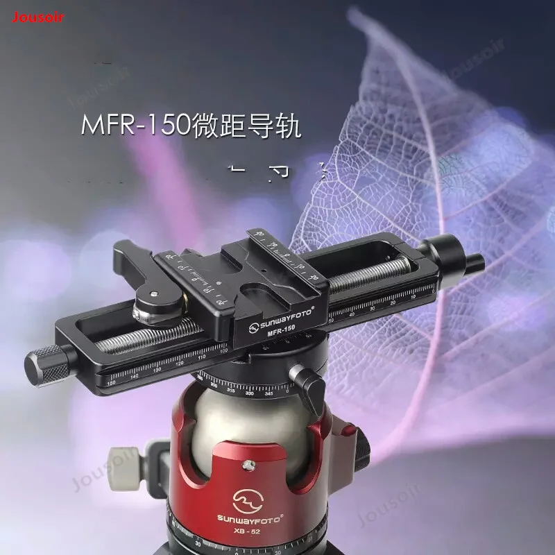 MFR-150s Makro Fokusavimo Geležinkelių (MRF-150S Makro Fokusavimo Geležinkelių varžtas-rankena, apkaba, 4 krypčių Slankiklis MFR-150 Trikojo Galva CD50 T03 2Y