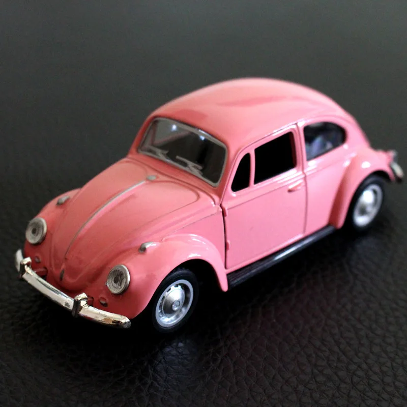 Naujausias Turistų Derliaus Vabalas atsitraukti Automobilio Modelį Žaislas Vaikams, Dovanų Puošimas Mielas Figūrėlės namų dekoro