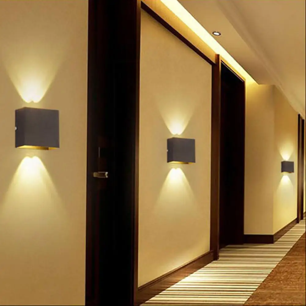 Šiuolaikinės 6W LED Sienų apšvietimo Aliuminio Atspalvio Lempa Spot Apšvietimas Namuose Miegamojo Puošmena Šviesos CSV