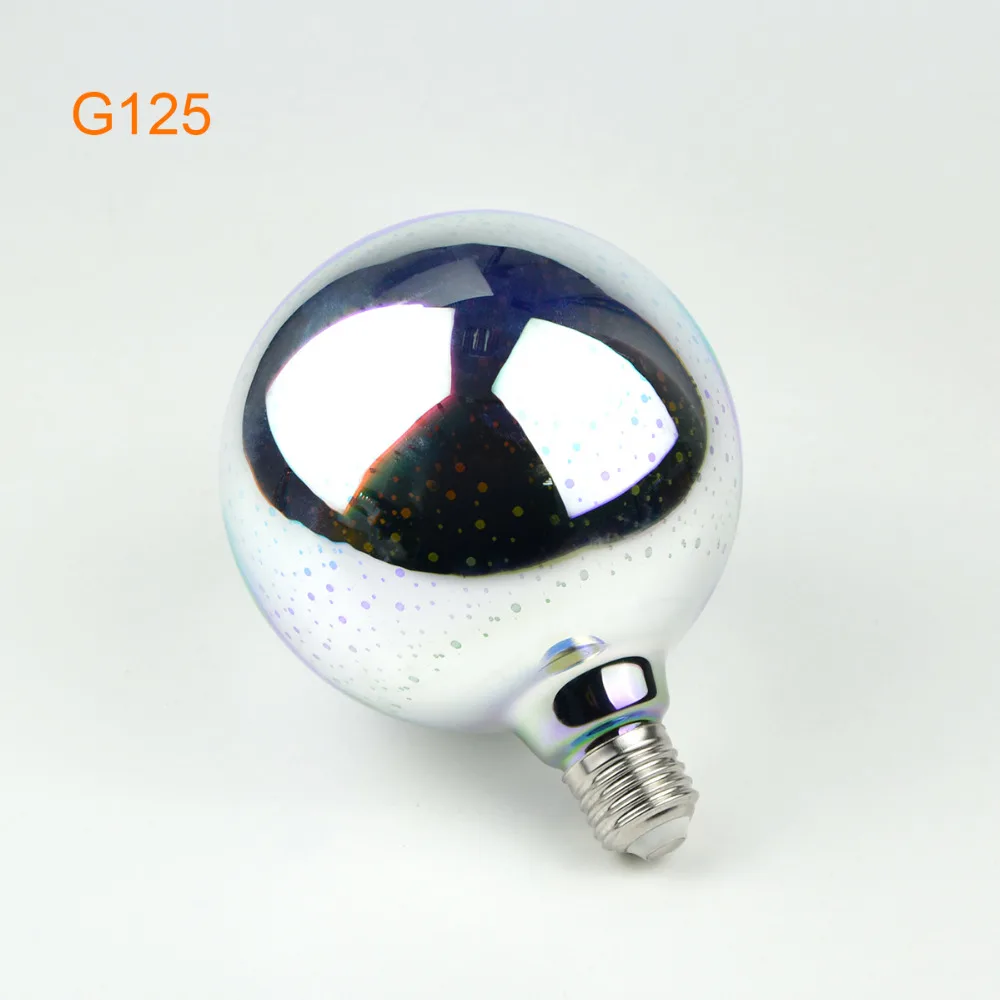 3D Star Fejerverkų Efektas Naktį, šviesos, LED Lempos, E27 AC85V-265V 