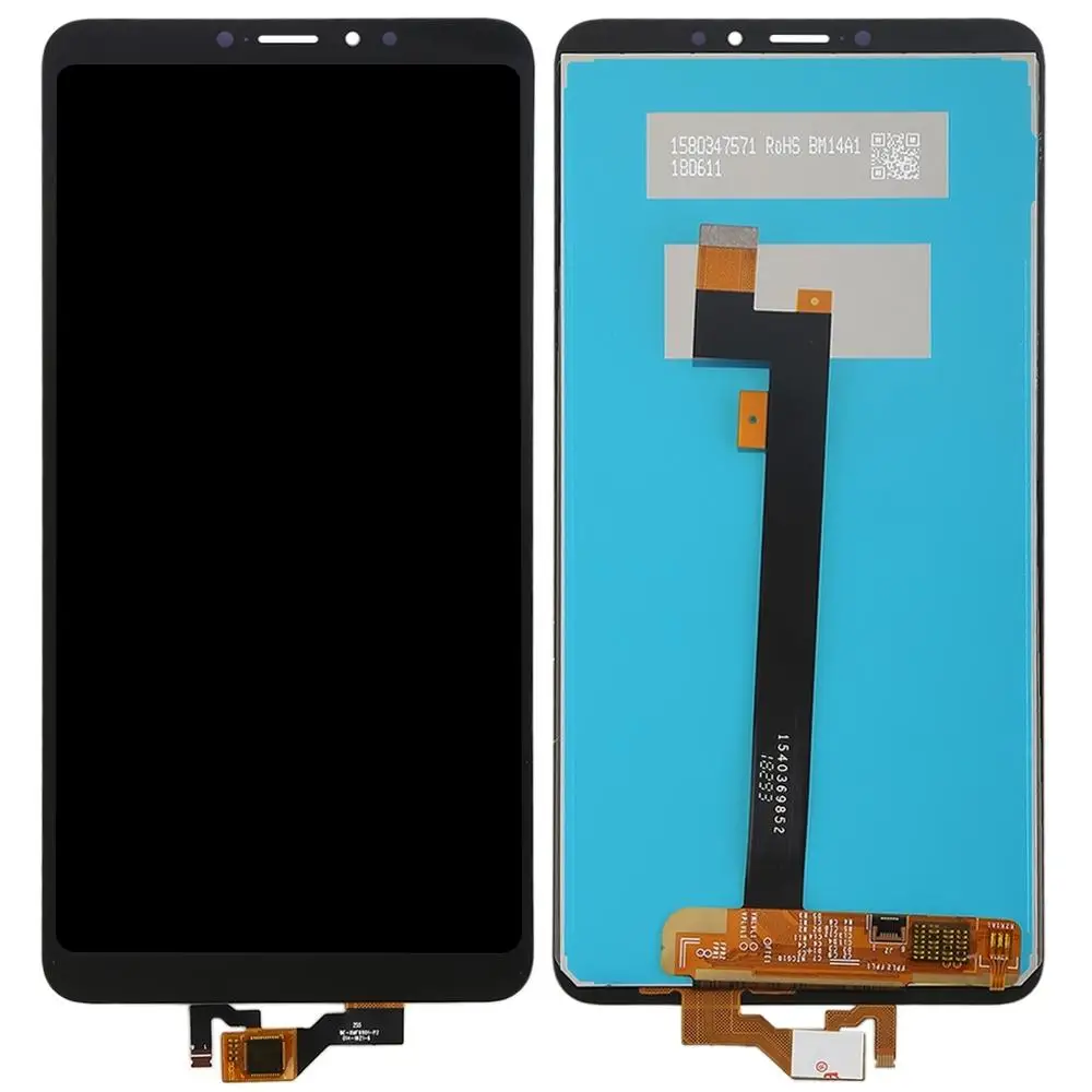 LCD Ekrano ir skaitmeninis keitiklis, Pilnas komplektas skirtas Xiaomi Mi Max 3(Juoda)