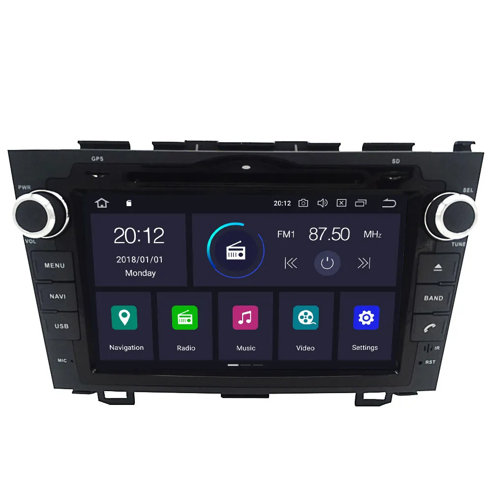 Aotsr PX6 Android 10.0 4GB+64GB Automobilių Navigacijos DVD Grotuvas HONDA CRV 2006-2011 auto Multimedia stereo galvos vienetas magnetofonas