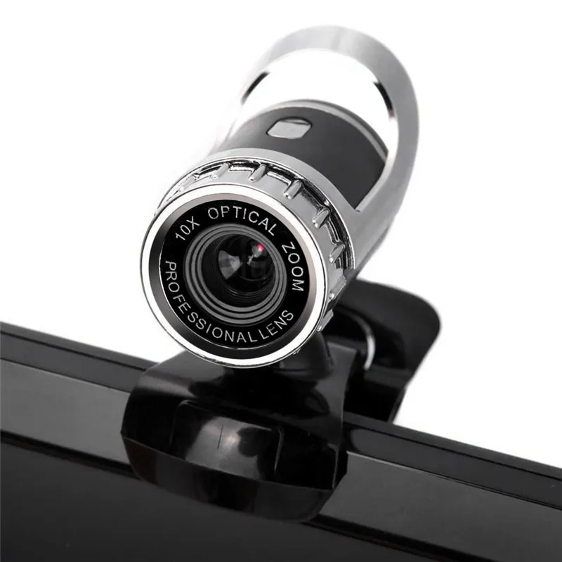 360 Laipsnių Pasukti Webcam USB 2.0 12MP HD Aukštos raiškos Kompiuterio Kamera Su integruotu Mikrofonu 30FPS PC Nešiojamas kompiuteris