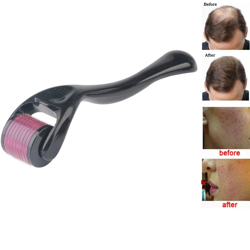Mikro Adatų Derma Roller Dermaroller Barzda Kovos Su Plaukų Slinkimas Barba Titano Veido Odos Priežiūros Estrias Terapijos Sistema