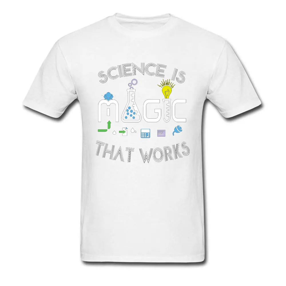 T-shirt Vyrams MOKSLAS, MAGIJA, KURI VEIKIA Geek Universiteto T Shirts Breaking Bad Lab Viršūnes & Tees Medvilnės Ajax Streetwear