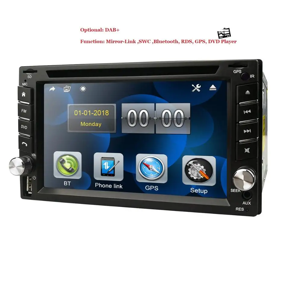Automobilio Radijo GPS DVD, SAT NAV 