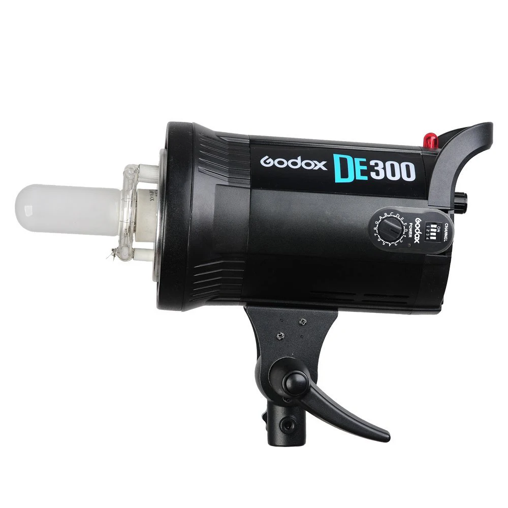 GODOX DE300/DE400 300W/400W Profesionalus Studija Strobe Flash Lempa GN58 Fotografija Apšvietimo lygį Atspindi+Penkių Spalvų Difuzorius